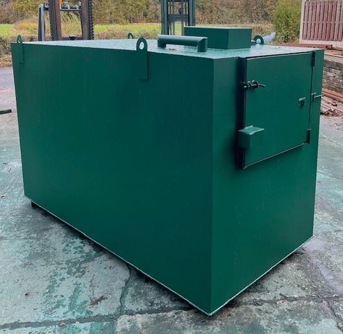 Fuel Tank Shop 3200 Litre Steel Bunded Diesel Dispensing Tank