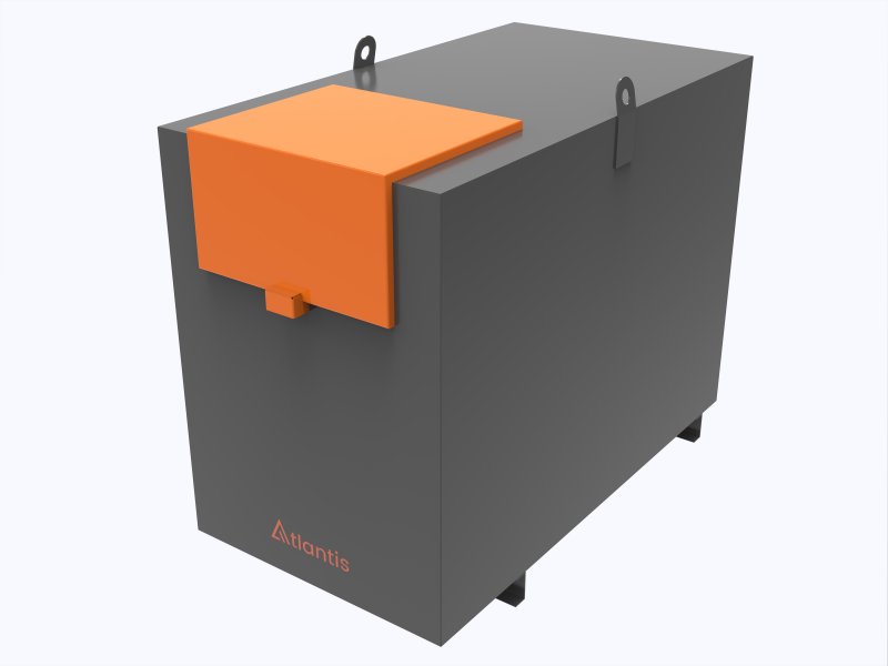 Atlantis Tanks Group LTD Atlantis StoraFuel 1350 Litre Steel Bunded Diesel Dispensing Tank