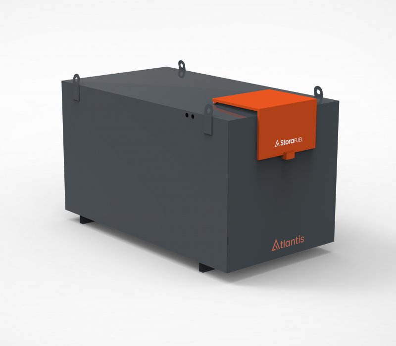 Atlantis Tanks Group LTD Atlantis StoraFuel 2500 Litre Steel Bunded Diesel Dispensing Tank