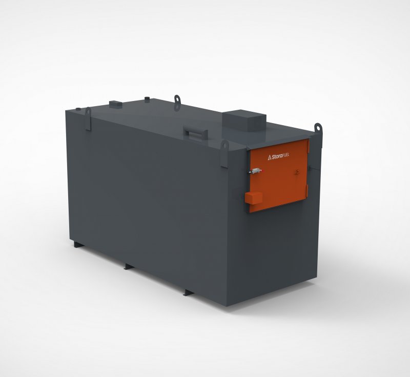 Atlantis Tanks Group LTD Atlantis StoraFuel 3500 Litre Steel Bunded Diesel Dispensing Tank