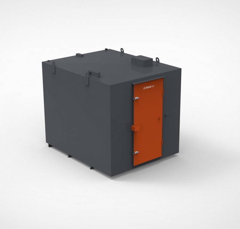 Atlantis Tanks Group LTD Atlantis StoraFuel 5000 Litre Steel Bunded Diesel Dispensing Tank