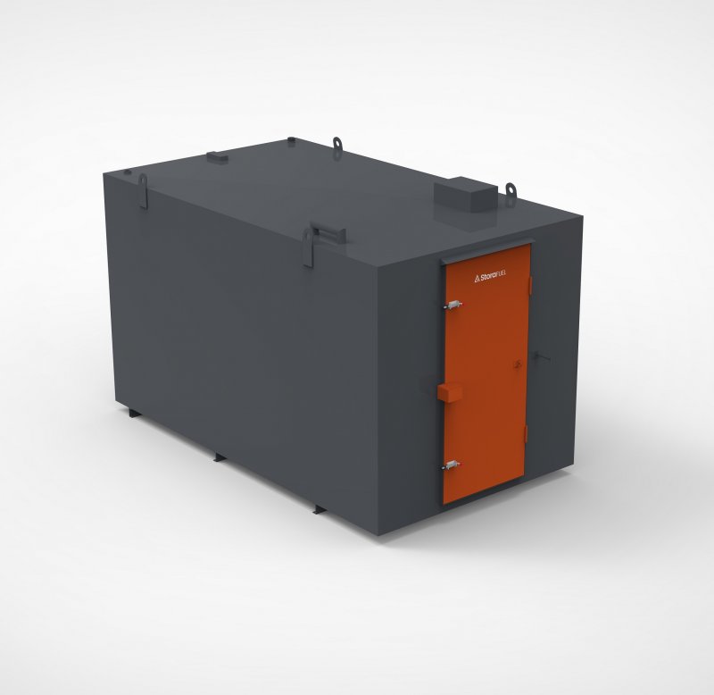 Atlantis Tanks Group LTD Atlantis StoraFuel 7500 Litre Steel Bunded Diesel Dispensing Tank