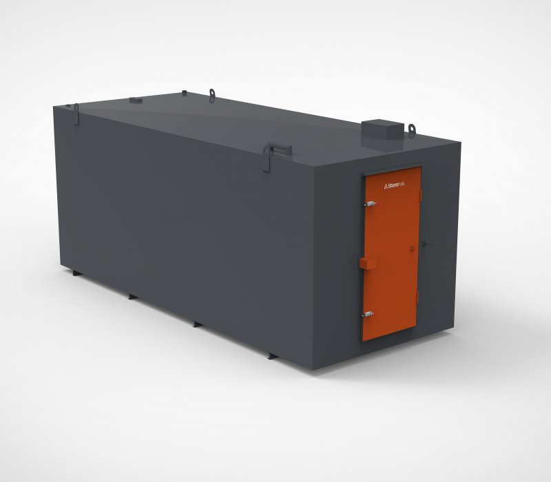 Atlantis Tanks Group LTD Atlantis StoraFuel 15000 Litre Steel Bunded Diesel Dispensing Tank
