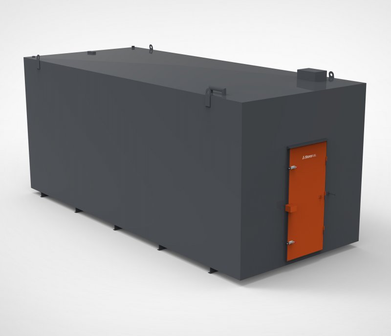 Atlantis Tanks Group LTD Atlantis StoraFuel 30000 Litre Steel Bunded Diesel Dispensing Tank