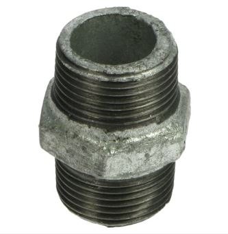 Hytek Galvanised Hexagon Nipple