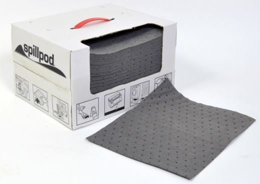 Spillpod Absorbents Pads Box - BX0004