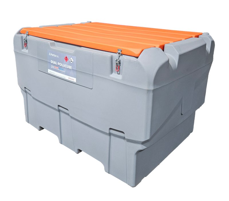 Atlantis Tanks Group LTD Atlantis Portafuel Pollicube Dual 400 Litre Diesel & 50 Litre AdBlue Tank
