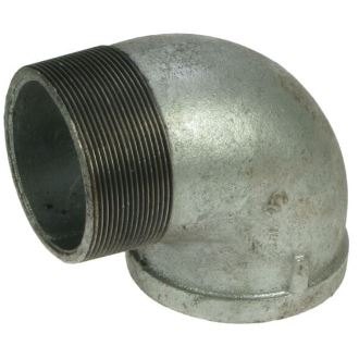 Hytek Galvanised Fitting – 90° Elbow – M x F BSPT