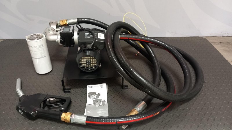 Piusi  Piusi Panther 72 Diesel Transfer Pump kit 230v with Flow Meter & Hose Tails