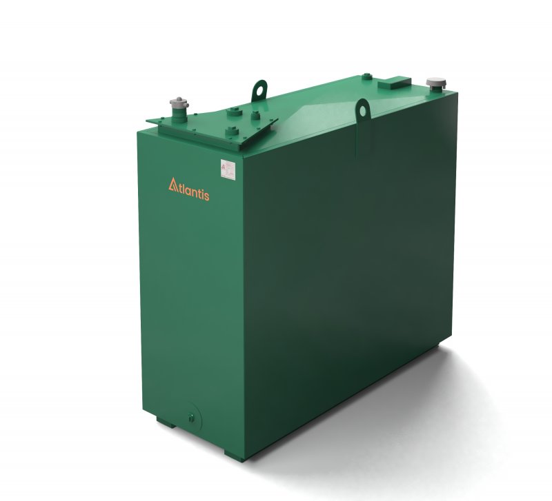 Atlantis 900L Steel Bunded Oil Tank with Imperium® Technology
