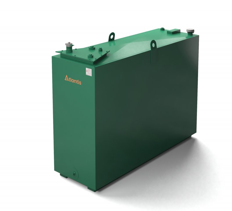 Atlantis 1050L Steel Bunded Oil Tank with Imperium® Technology