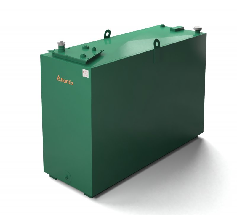 Atlantis 1350L Steel Bunded Oil Tank with Imperium® Technology