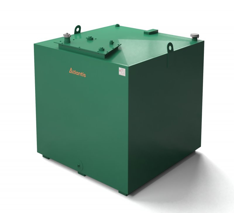 Atlantis 1850L Steel Bunded Oil Tank with Imperium® Technology