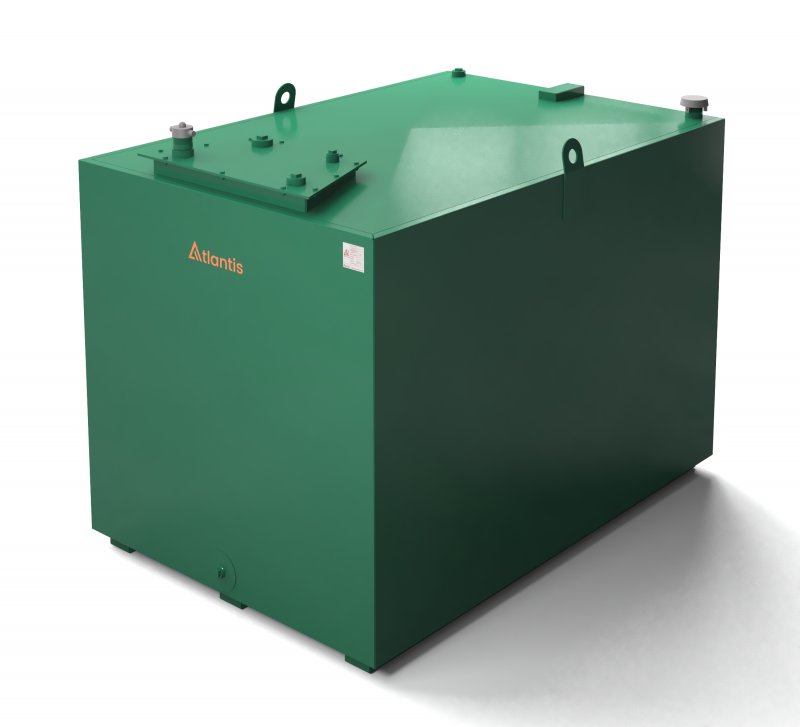 Atlantis 2250L Steel Bunded Oil Tank with Imperium® Technology