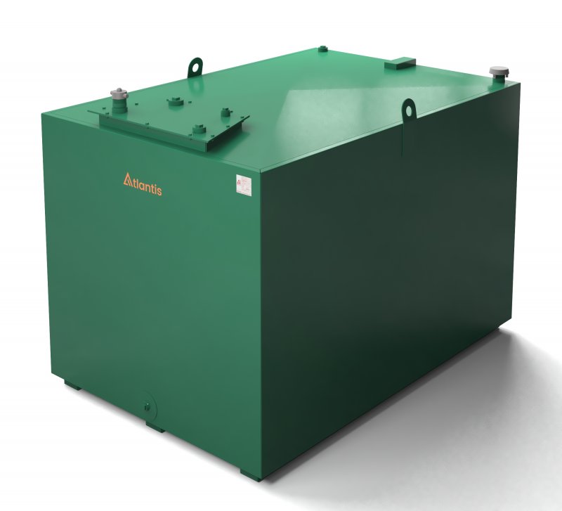 Atlantis 2700L Steel Bunded Oil Tank with Imperium® Technology