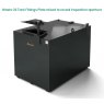 2350 Litre Steel Bunded Imperium® Waste Oil Tank with raised fitting plate