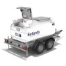 Dymac Setanta Fuel Warrior 2000L - Road Tow Model lid open
