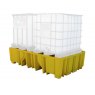 Double IBC Spill Pallet without Platform