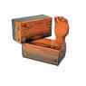 Black Mamba Disposable Gloves Orange (Box of 50)