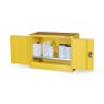 Armorgard SafeStor HFC1 Hazardous Substances Storage Cabinet doors open