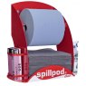 Spillpod Duo - Blue Paper Roll Dispnser