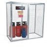 Armorgard Gorilla Gas Cage GGC7 Secure Storage Cage in use