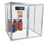 Armorgard Gorilla Gas Cage GGC9 Secure Storage Cage in use