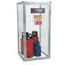 Armorgard Gorilla Gas Cage GGC5 Secure Storage Cage - in Use