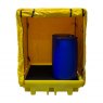 Romold Covered 4 Drum Spill Pallet Bund 410ltr Sump BP4C