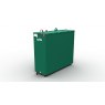 Tuffa 1000L Bunded Oil Tank Side View