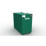 Tuffa 1650L Bunded Oil Tank Front View