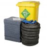 EVO Recycled - 240 Litre Spill Kit In Yellow Wheelie-Bin - EVO-SK240
