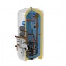 Kingspan Kingspan Range Tribune HE 150 Litres Unvented Vertical Pre-Plumbed Indirect Hot Water Cylinder