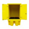 Romold Steel Covered IBC Bund Pallet with 1100 Litre Bund - BB1HCS