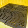 Romold Steel Covered IBC Bund Pallet with 1100 Litre Bund - BB1HCS