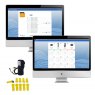 Piusi Self Service Management AGILIS USB Software - Key Reader c/w Yellow Keys