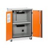 Cemo Battery charging cabinet Basic 8/10 with stacking feet, 3-phase – lockEX - 11900