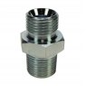 ½” M Parallel (cone) – ½” M taper, plated Hose Tail